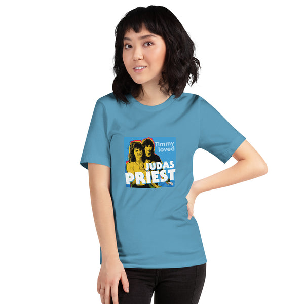 "Timmy Loved Judas Priest" Unisex t-shirt