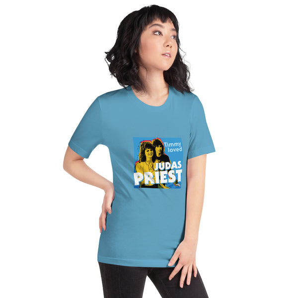 "Timmy Loved Judas Priest" Unisex t-shirt