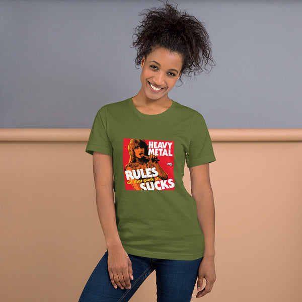 "Heavy Metal Rules" Unisex T-Shirt
