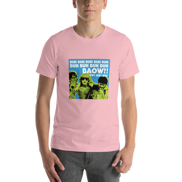 "Baow!! Ow! Ow! Ow!" Unisex T-Shirt