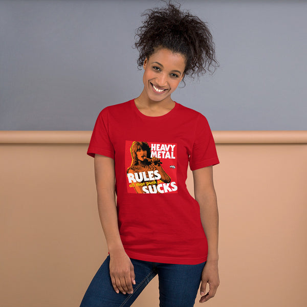 "Heavy Metal Rules" Unisex T-Shirt