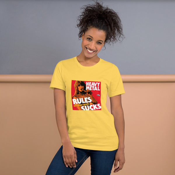 "Heavy Metal Rules" Unisex T-Shirt