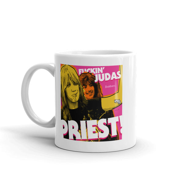 "F-in JUDAS PRIEST" mug