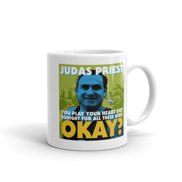"Play Your Heart Out Tonight" coffee mug