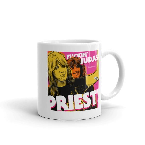 "F-in JUDAS PRIEST" mug