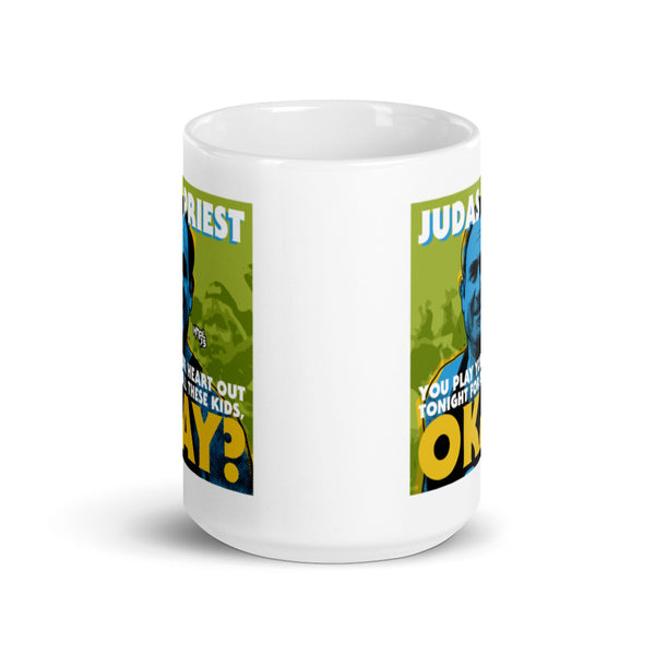 "Play Your Heart Out Tonight" coffee mug