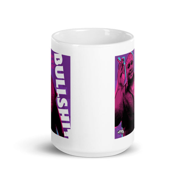 "We're With...BS" coffee mug
