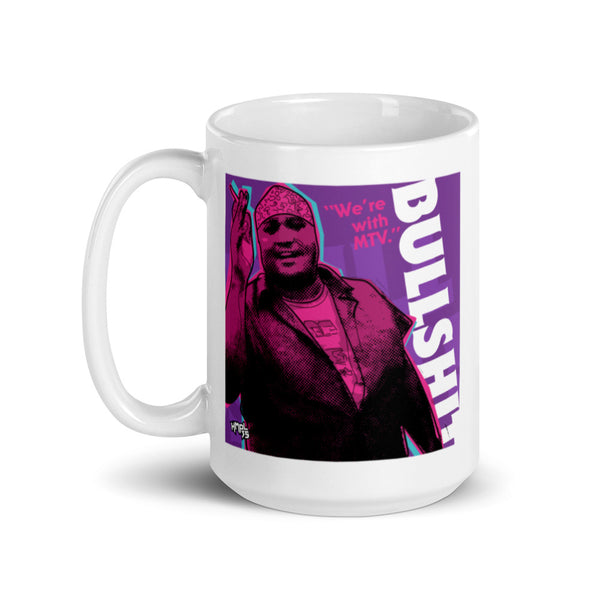 "We're With...BS" coffee mug