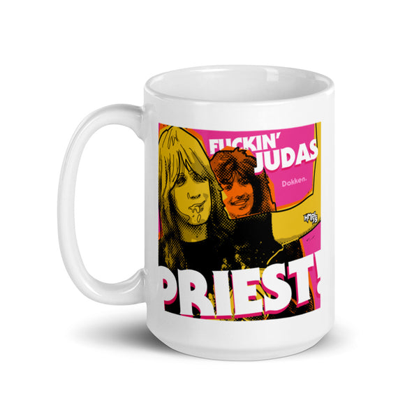 "F-in JUDAS PRIEST" mug