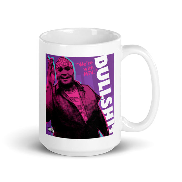 "We're With...BS" coffee mug