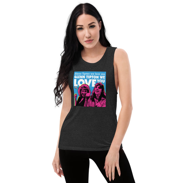 "Glenn Tipton We Love You" Ladies’ Muscle Tank
