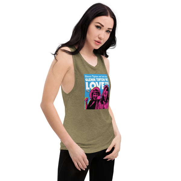 "Glenn Tipton We Love You" Ladies’ Muscle Tank