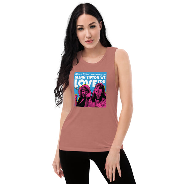 "Glenn Tipton We Love You" Ladies’ Muscle Tank